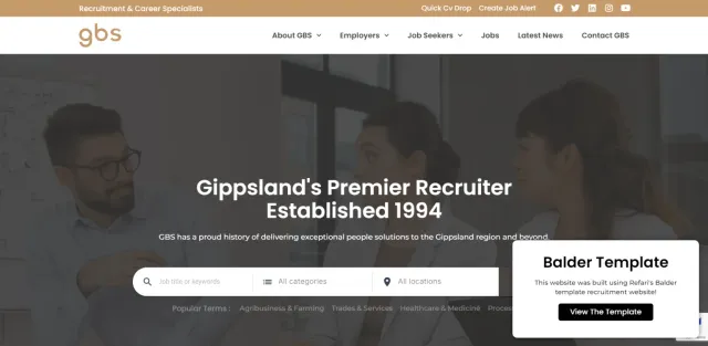 GBS BALDER TEMPLATE