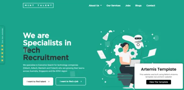 MintTalent Example 3