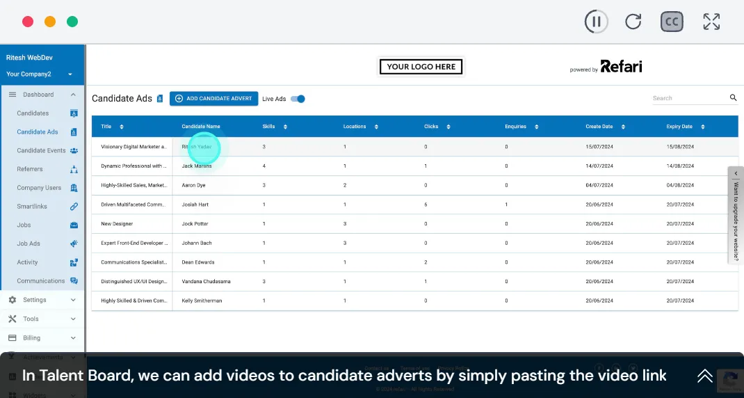 Video Compatabilty demonstration